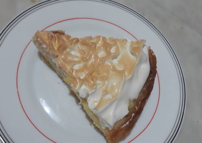 Recette Délicieux Tarte au citron meringuée