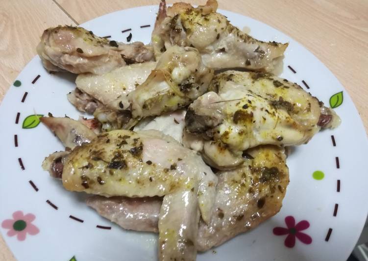 Alitas de pollo en olla lenta Crock Pot