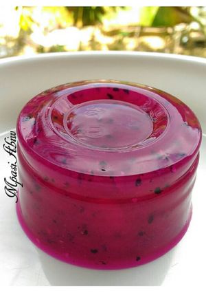 Foto resep MPASI 10M+ Puding Buah Naga