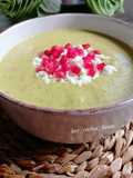 Crema de calabacín y puerro