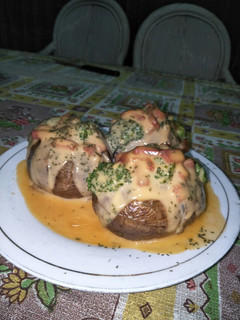 Foto resep Baked Potato with Broccoli and Cheese