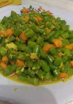 Foto resep Buncis bumbu kuning