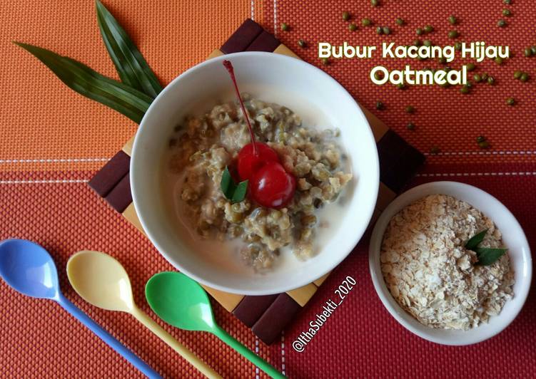 70. Bubur Kacang Hijau Oatmeal