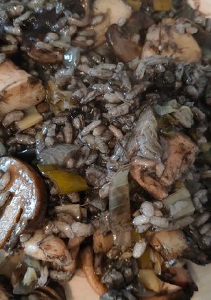 Una foto de Choco con arroz negro