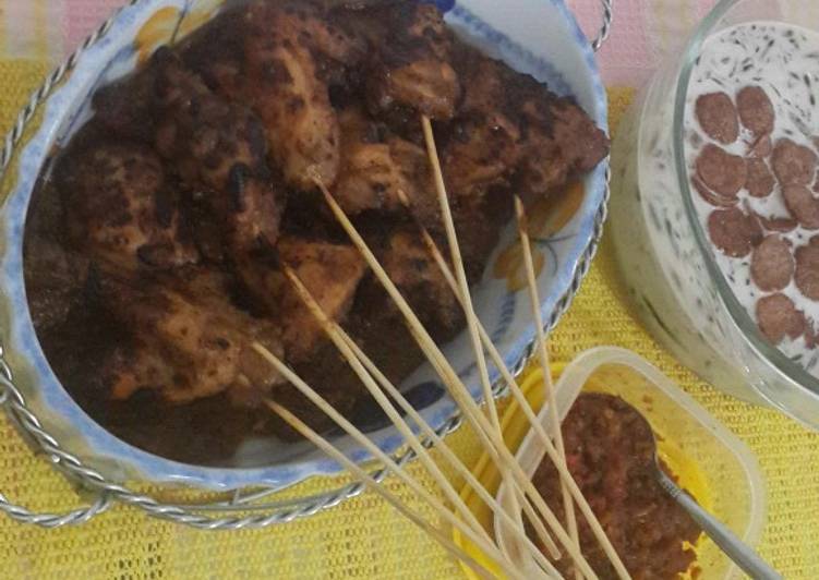 Cara mudah Membuat Ayam panggang bakar bumbu pecel Anti Gagal