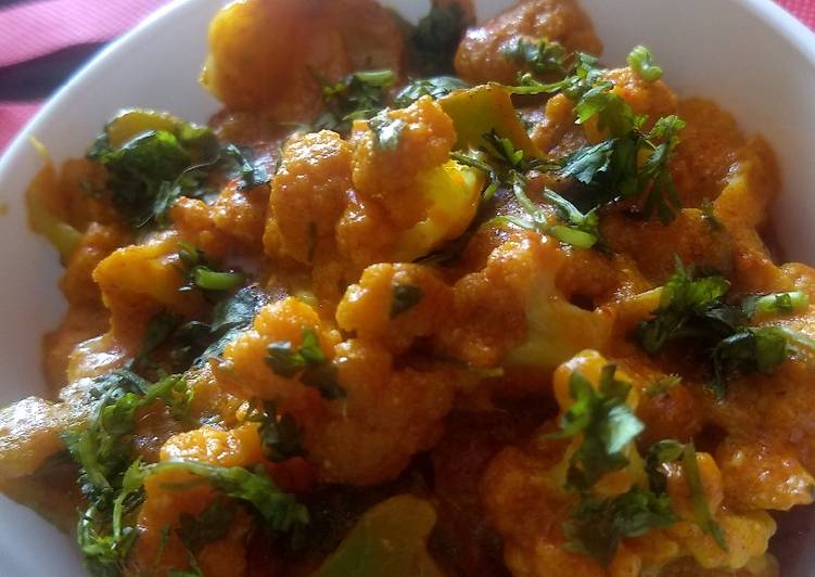Easiest Way to Prepare Perfect Gobhi tikka masala