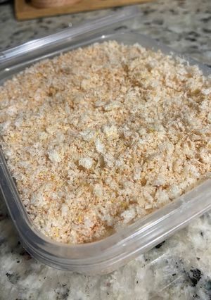 A picture of Quick easy seasoned Panko.