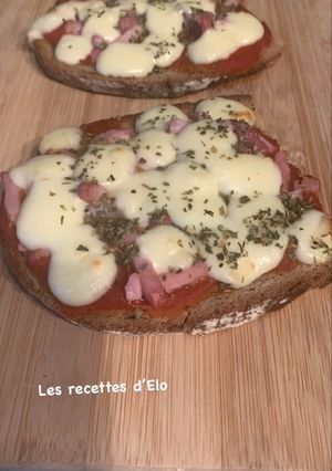 Une photo de Tartine façon pizza