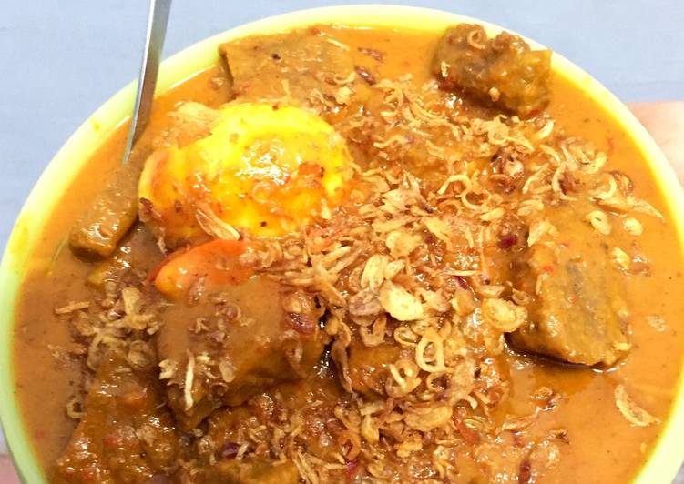 Resep Kalio Daging And Telor Pedas Oleh Dima Cookpad