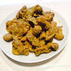 A picture of Gizzards Recipe.