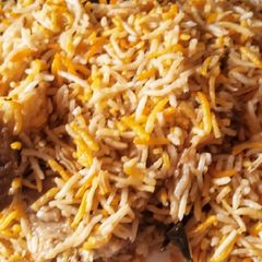 A picture of Desi Pulao.