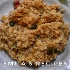 A picture of Proso millet upma.