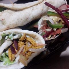 A picture of Shawarma.