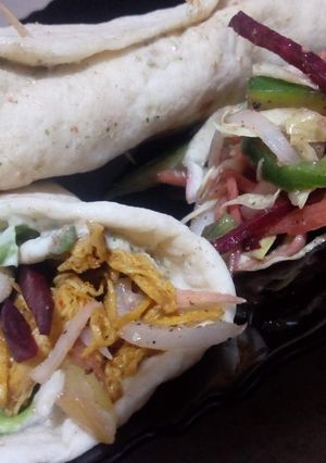A picture of Shawarma.