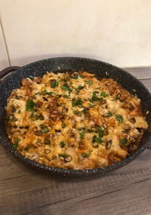 Mexikói tepsis salsa csirke recept fotója
