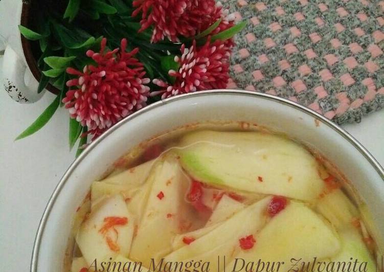 Cara Gampang Membuat Asinan Mangga yang Enak Banget