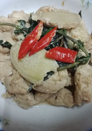 麻油三杯雞 的食譜成品照片