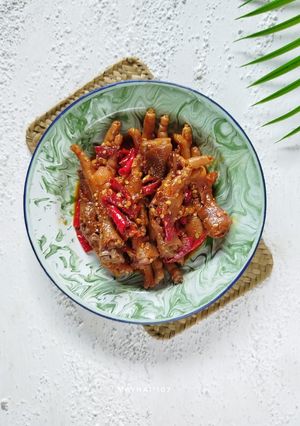 Foto resep Ceker Kecap Pedas Manis