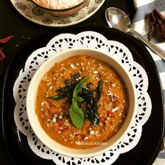 A picture of Bitter Gourd Chutney.
