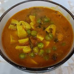 Green Peas Matar Mushroom A picture of Green Peas Matar Mushroom.