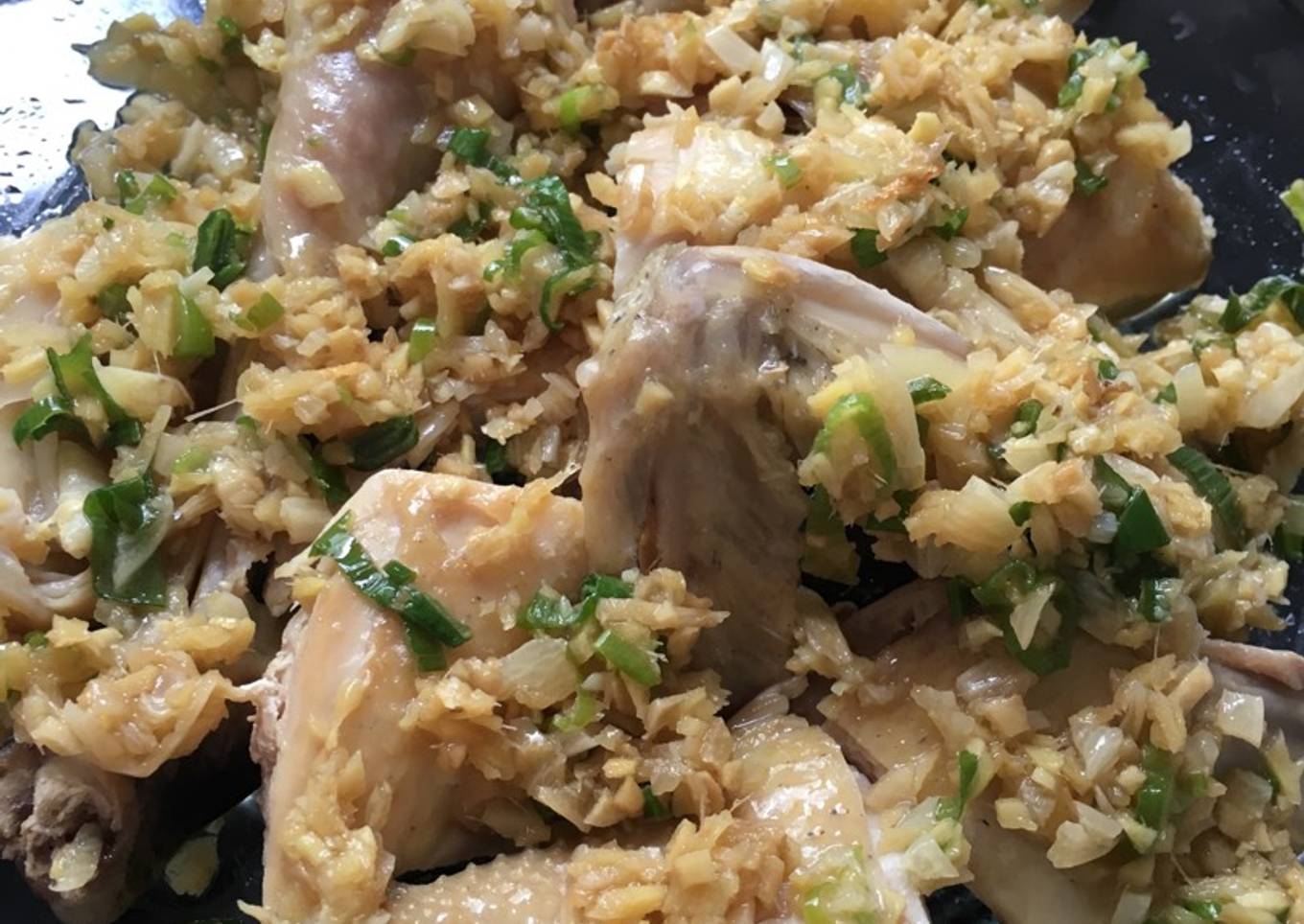 Ayam Rebus Saus Jahe