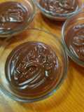 Natillas de doble chocolate