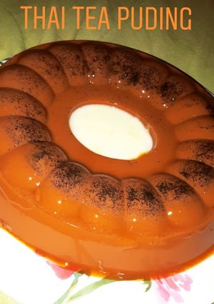 Foto resep Puding Thai Tea