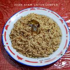 Isian Ayam untuk Lemper-レシピのメイン写真