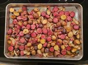 A picture of paprika potato wedges