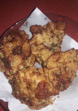 Una foto de Torrejitas de arroz con mucho queso