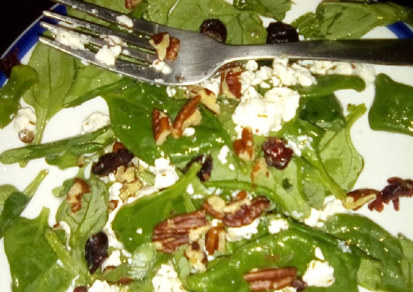 Ensalada de espinacas