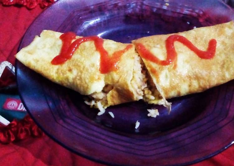 Bahan memasak Omurice (Japanese Omelette Style) yang Menggugah Selera