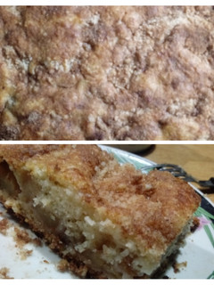 Una foto de Crumble de manzana !!!