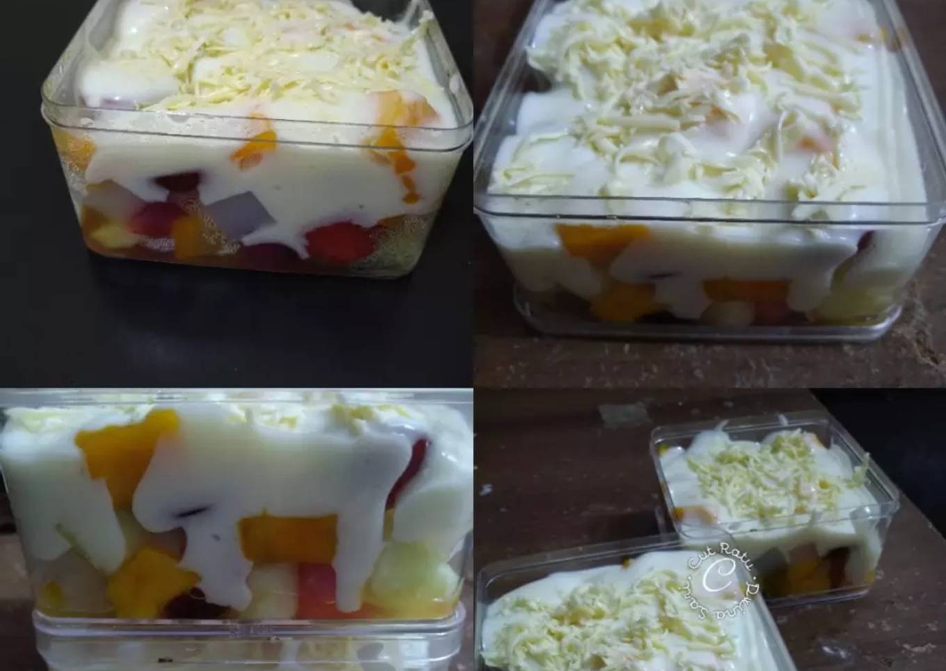 Salad Buah Mayo, Enak dan segar banget
