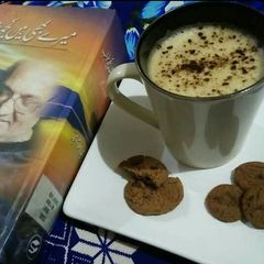 Frothy Coffee☕🍪 A picture of Frothy Coffee☕🍪.
