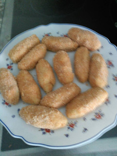 Una foto de Croquetas de bacalao en thermomix