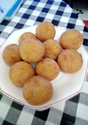 Una foto de Bolitas de jamón