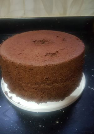Una foto de 🎂Bizcochuelo de chocolate en microondas 6 minutos 😋