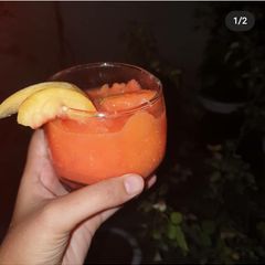 Peach slush A picture of Peach slush.