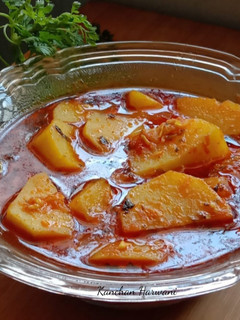लहसूनी आलू की सब्जी (lasooni aloo ki sabzi recipe in Hindi) रेसिपी मुख्य फोटो