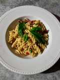 Fusilli Aglio Olio Smoked Beef