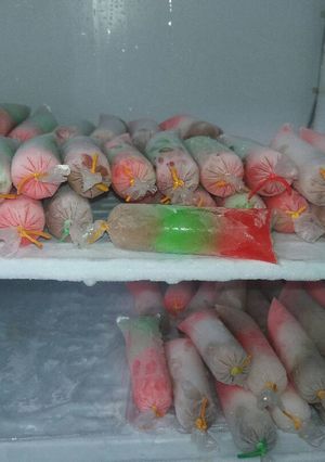Foto resep Es Jelly Pelangi Segar dan Ekonomis