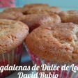 Magdalenas de dulce de leche