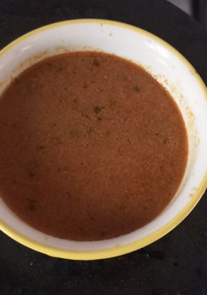 A picture of Black chana.
