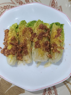 Una foto de Cogollos de lechuga con kikos