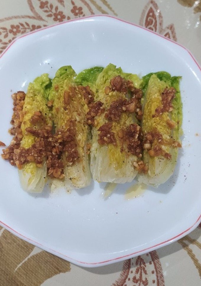 Una foto de Cogollos de lechuga con kikos