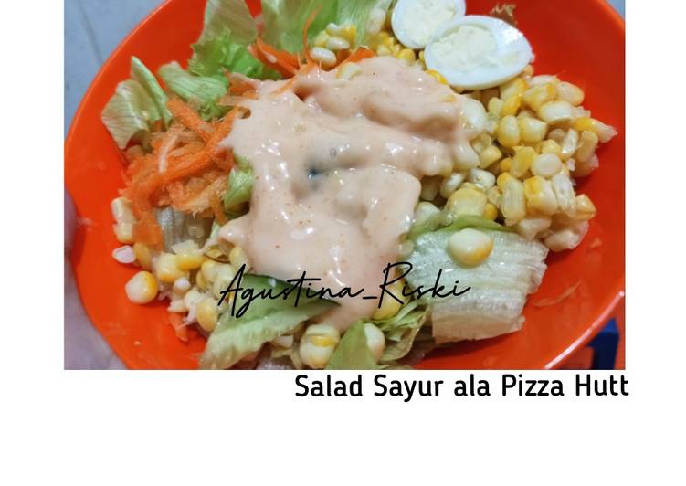 Resep Salad Sayur ala Pizza Hut Bikin Manjain Lidah