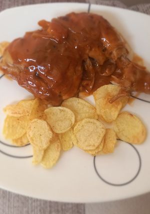 Una foto de Pollo a la barbacoa 🤯