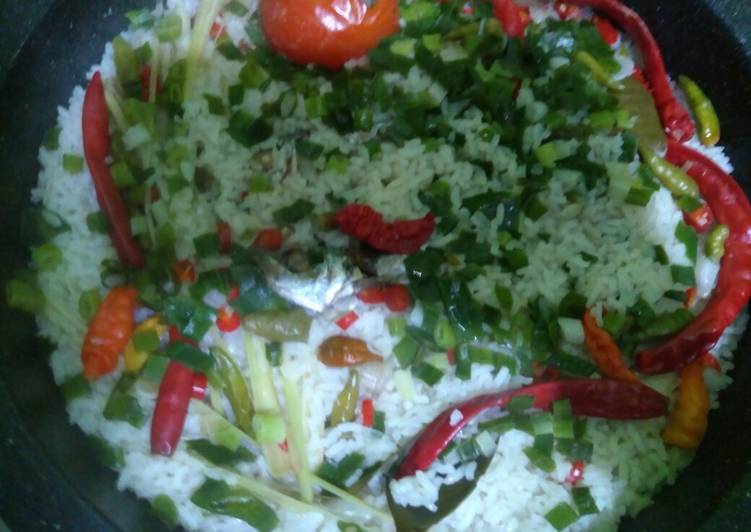 Cara Gampang Menyiapkan Nasi liwet peda + sambel terasi khas Sunda Anti Gagal