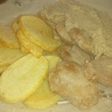 Solomillo con salsa de champiñones